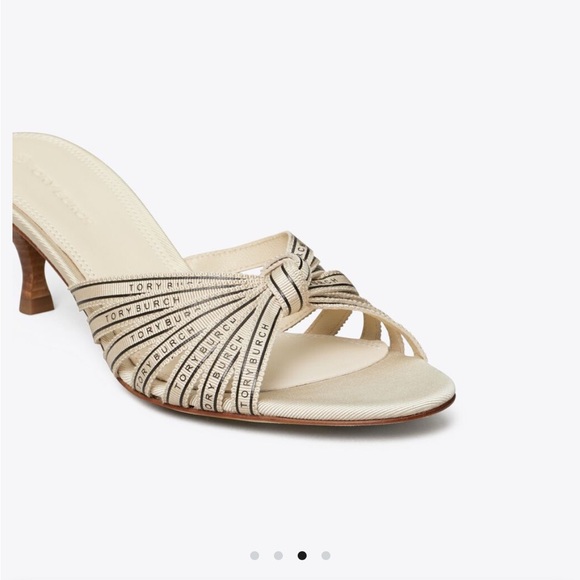 Tory Burch Ribbon Heel Sandel - Picture 3 of 7
